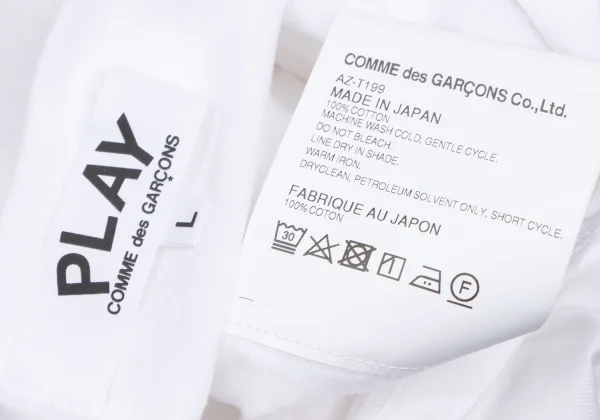 PLAY COMME des GARCONS Mini Heart Patch T-shirt K-166045_011
