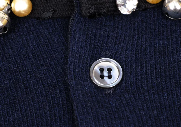 COMME des GARCONS Jewelry by Ligia Dias Knit Cardigan K-166047_006