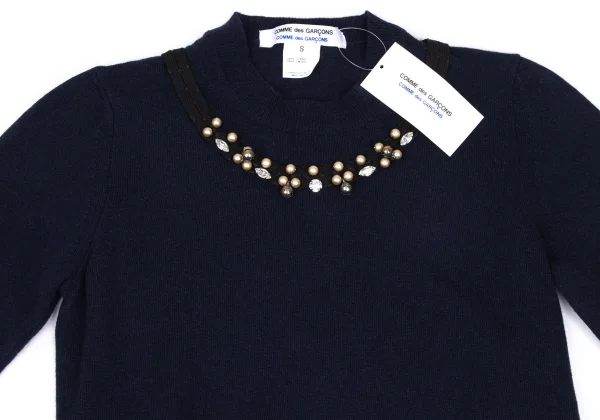 COMME des GARCONS Jewelry by Ligia Dias Knit Sweater K-166050_003