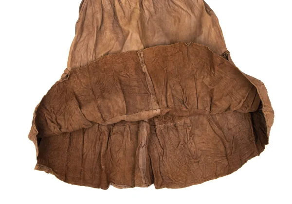 COMME des GARCONS Dyed Lamb Skin Skirt K-166052_009