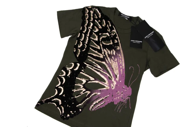JUNYA WATANABE COMME des GARCONS Butterfly Flocked Print K-166055_006