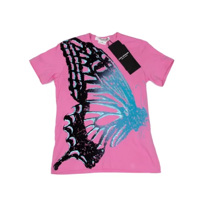 JUNYA WATANABE COMME des GARCONS Butterfly Flocked Print T-shirt