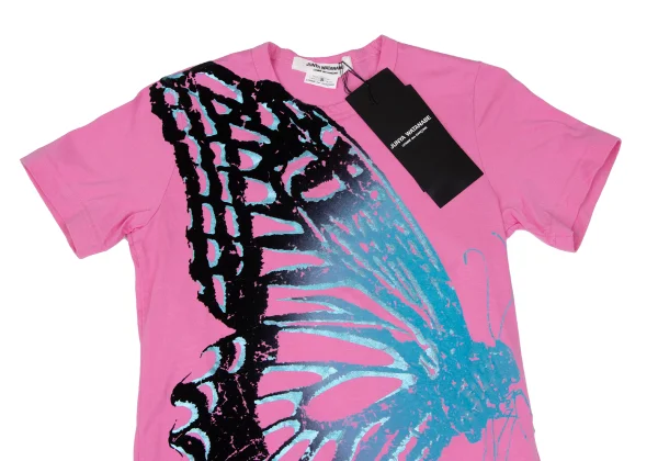 JUNYA WATANABE COMME des GARCONS Butterfly Flocked Print T-shirt K-166056_002
