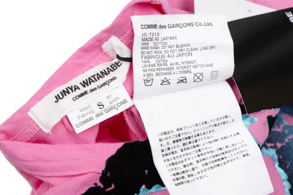 JUNYA WATANABE COMME des GARCONS Butterfly Flocked Print T-shirt K-166056_010