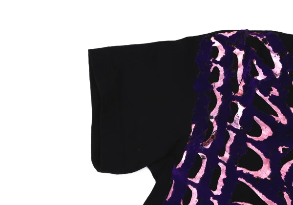 JUNYA WATANABE COMME des GARCONS Butterfly Flocked Print T-shirt K-166057_004