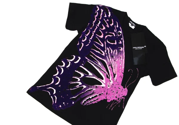 JUNYA WATANABE COMME des GARCONS Butterfly Flocked Print T-shirt K-166057_006