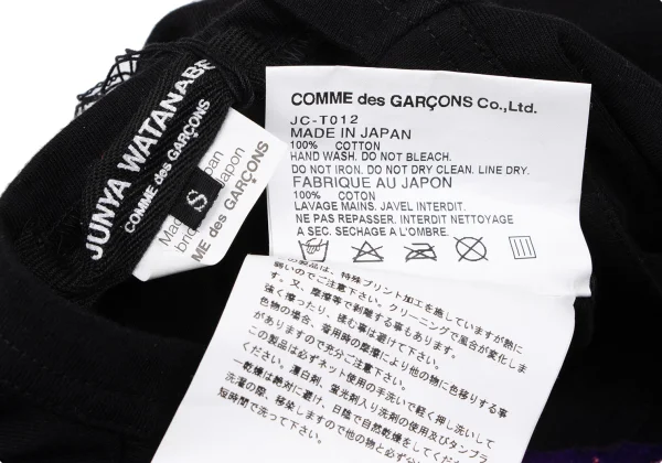 JUNYA WATANABE COMME des GARCONS Butterfly Flocked Print T-shirt K-166057_010