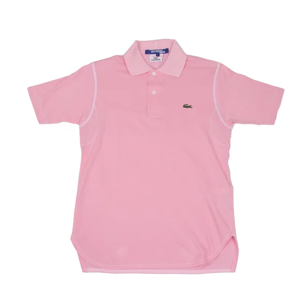JUNYA WATANABE MAN COMME des GARCONS×LACOSTE Dyed Polo Shirt Pink S K-166062_001