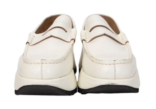 COMME des GARCONS Platform Leather Loafers K-166068_004