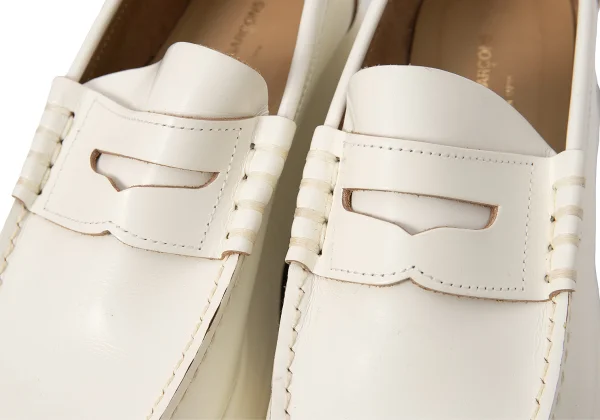 COMME des GARCONS Platform Leather Loafers K-166068_006