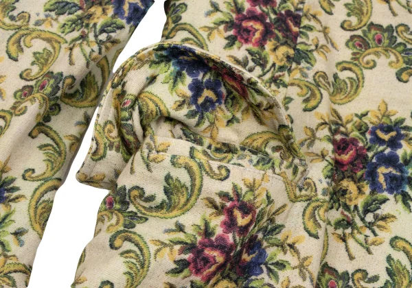 Yohji Yamamoto POUR HOMME Floral Printed Long Jacket K-166071_008