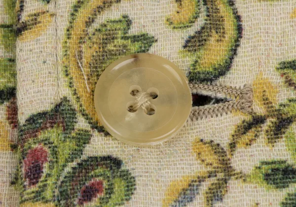 Yohji Yamamoto POUR HOMME Floral Printed Long Jacket K-166071_009