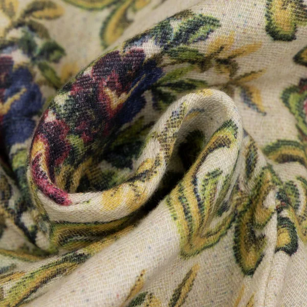 Yohji Yamamoto POUR HOMME Floral Printed Long Jacket K-166071_014