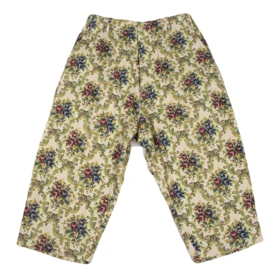 Yohji Yamamoto POUR HOMME Floral Printed Wide Pants