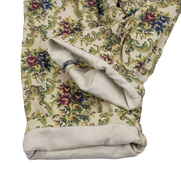 Yohji Yamamoto POUR HOMME Floral Printed Wide Pants K-166072_008