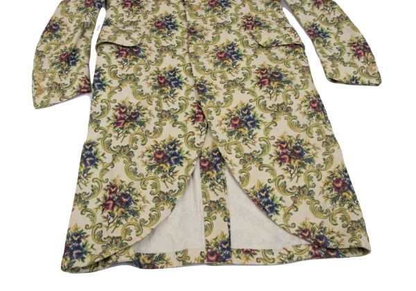 Yohji Yamamoto POUR HOMME Floral Printed Long Jacket & Wide Pants K-166073_006