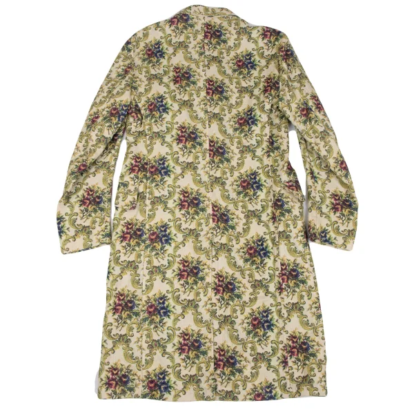 Yohji Yamamoto POUR HOMME Floral Printed Long Jacket & Wide Pants K-166073_008