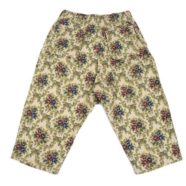 Yohji Yamamoto POUR HOMME Floral Printed Long Jacket & Wide Pants K-166073_016