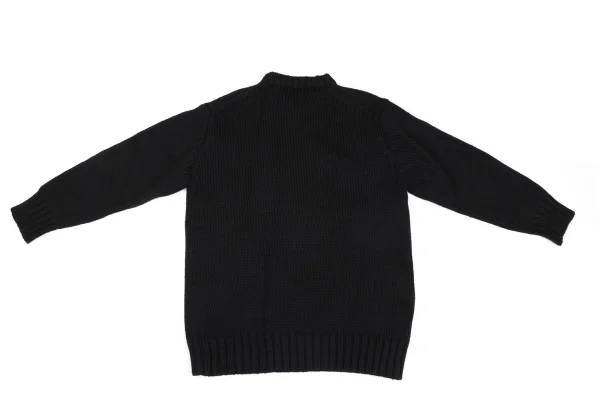 Yohji Yamamoto POUR HOMME Madness Graphic Printed Knit Sweater K-166079_009