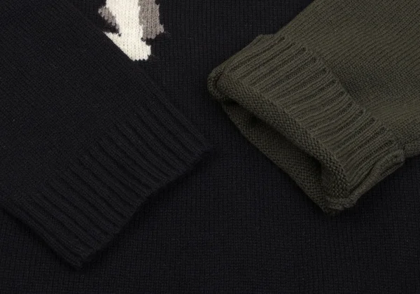 Yohji Yamamoto POUR HOMME Manneken Pis Knit Sweater K-166080_006