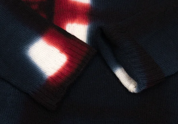 Yohji Yamamoto POUR HOMME Dyed Checker Knit Sweater K-166081_006