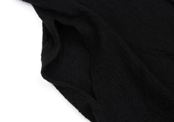 Yohji Yamamoto POUR HOMME Dyed Wool Knit Long Shirt K-166082_008