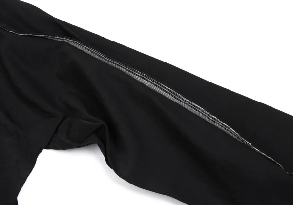 Yohji Yamamoto POUR HOMME Silk Blended Switching Open-collar Shirt K-166086_012