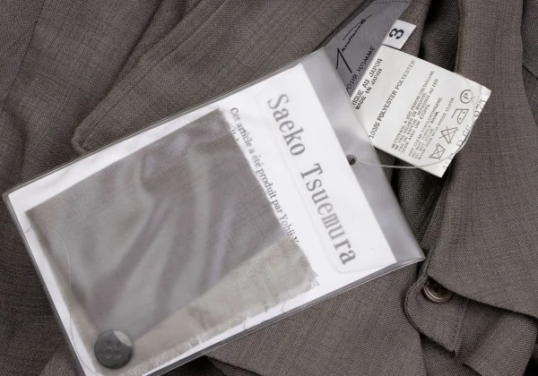 Yohji Yamamoto POUR HOMME Saeko Tsuemura Actress Printed Shirt K-166087_012