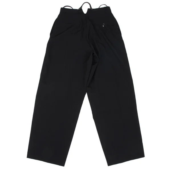 Yohji Yamamoto POUR HOMME Suspender Button Wool Gabardine Pants K-166091_010