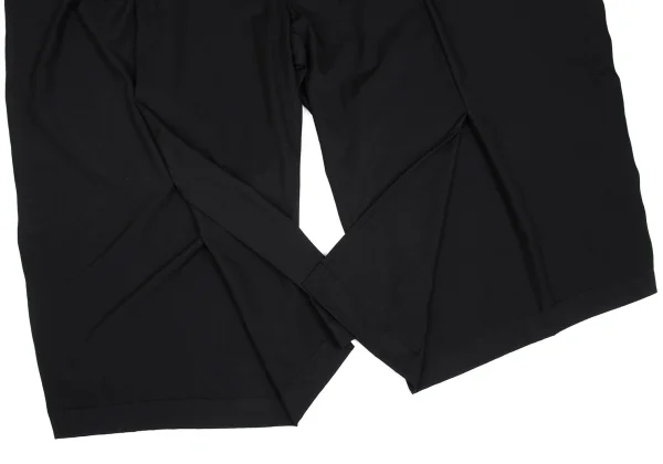 Yohji Yamamoto POUR HOMME Side Draped Wool Gabardine Wide Pants K-166093_011