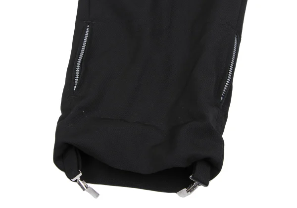 Yohji Yamamoto POUR HOMME Wool Gabardine Hem riri Zipper Pants K-166094_009