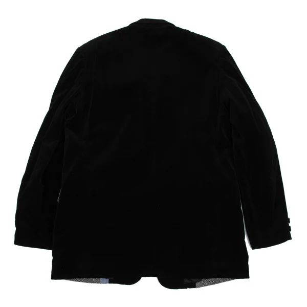 Y's for men Multi Fabric Switching Velours Jacket K-166096_011