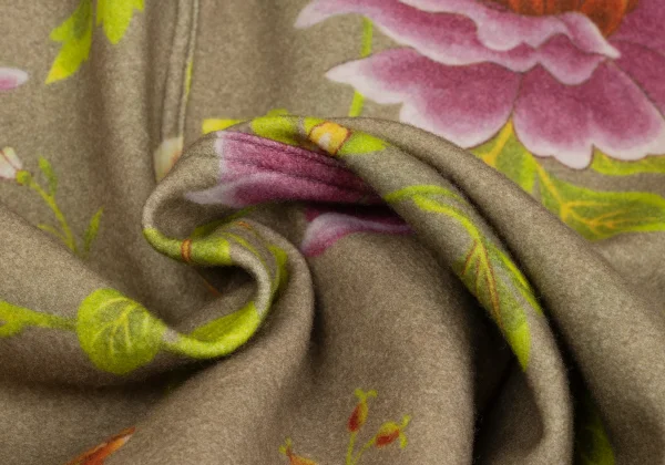 Y's for men Wool Floral Printed Reversible Jacket K-166097_017