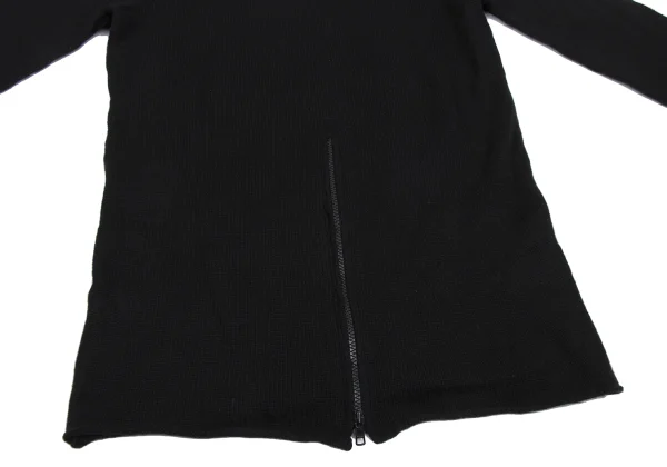 Y's for men Hem Zipper Cashmere Knit Sweater K-166098_005