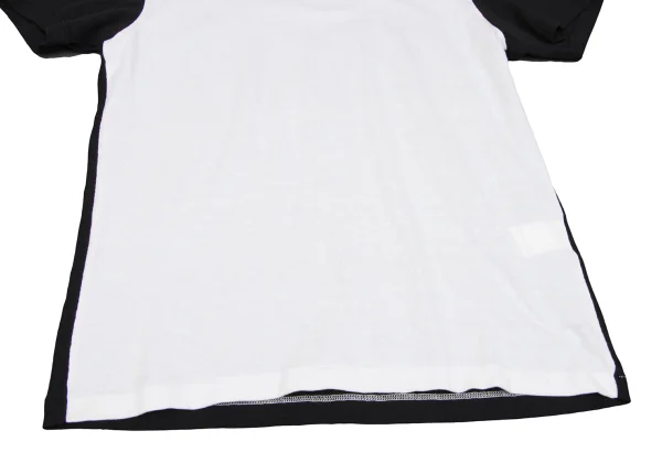 Y's for men Wool Blended Front Switching T-shirt K-166101_005