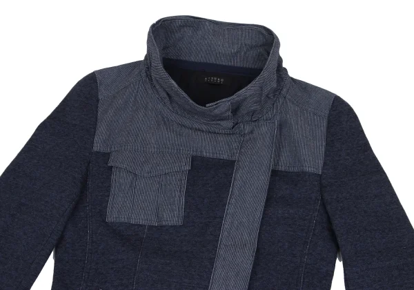 ATSURO TAYAMA Switching Sweat Blouson K-166107_003