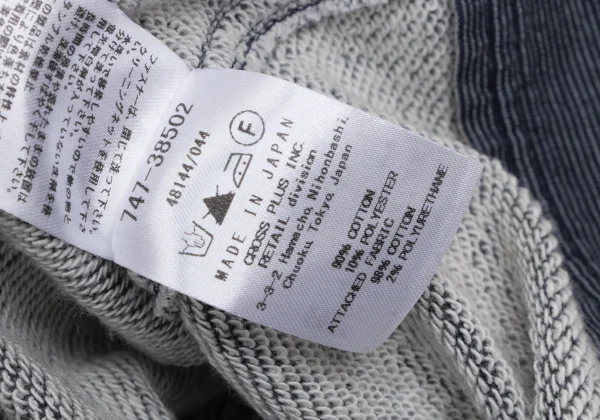 ATSURO TAYAMA Switching Sweat Blouson K-166107_016