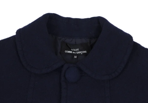 tricot COMME des GARCONS Fulling Button Design Coat K-166112_004