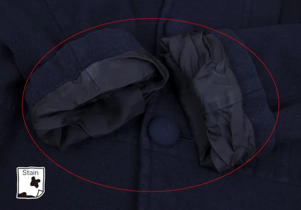 tricot COMME des GARCONS Fulling Button Design Coat K-166112_009