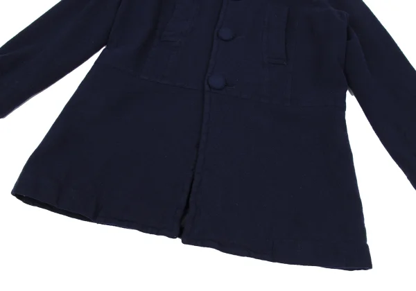 tricot COMME des GARCONS Fulling Button Design Coat K-166112_011