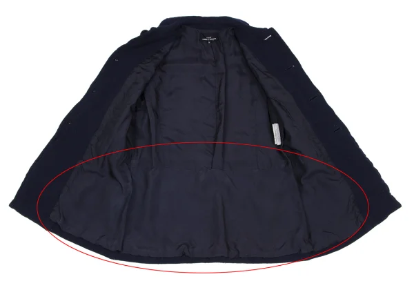tricot COMME des GARCONS Fulling Button Design Coat K-166112_012