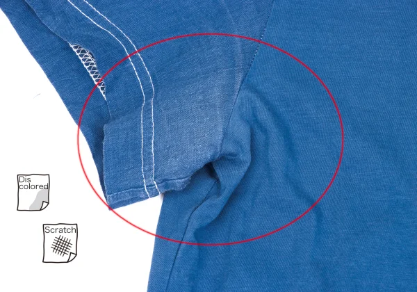 tricot COMME des GARCONS Dyed Round-collar Short Sleeve Shirt K-166116_004