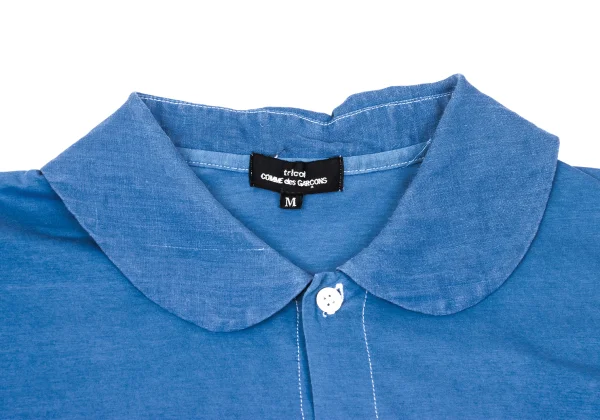 tricot COMME des GARCONS Dyed Round-collar Short Sleeve Shirt K-166116_006