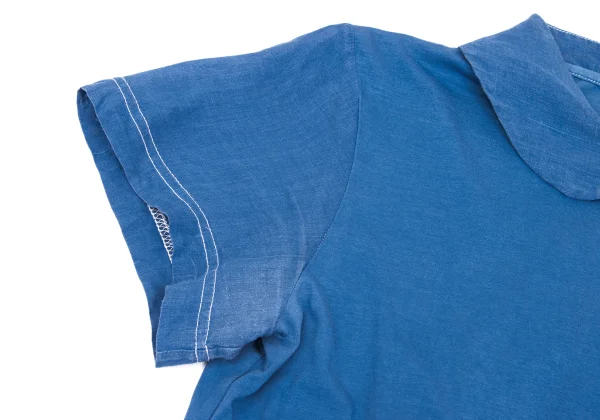 tricot COMME des GARCONS Dyed Round-collar Short Sleeve Shirt K-166116_010