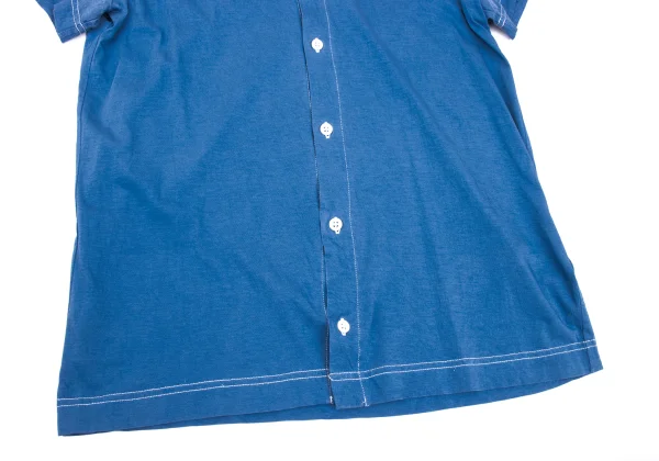 tricot COMME des GARCONS Dyed Round-collar Short Sleeve Shirt K-166116_011