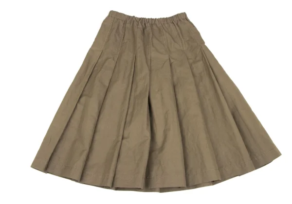 tricot COMME des GARCONS Cotton Linen Pleats Skirt K-166118_008