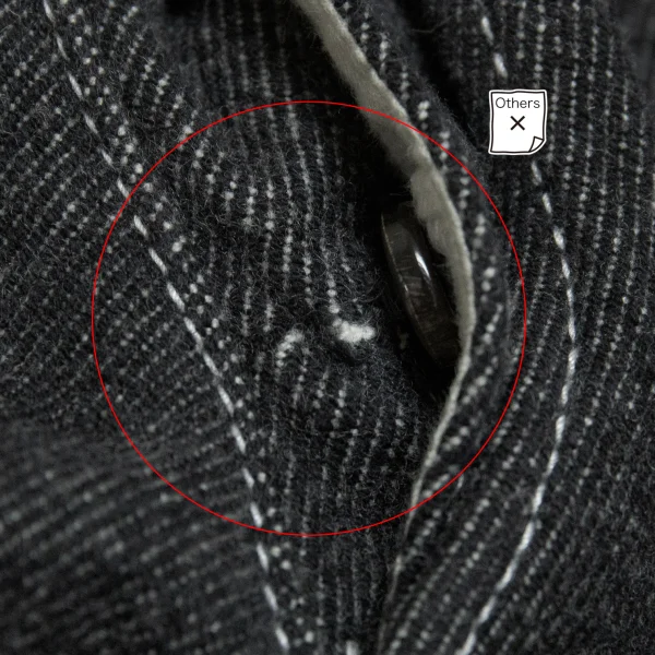 tricot COMME des GARCONS Belted Wool Cotton Twill Pants K-166119_003