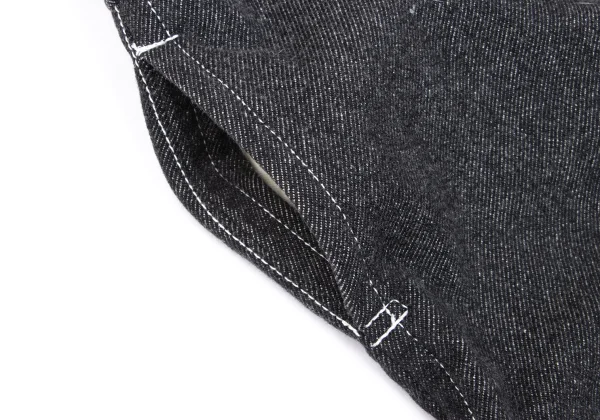 tricot COMME des GARCONS Belted Wool Cotton Twill Pants K-166119_004