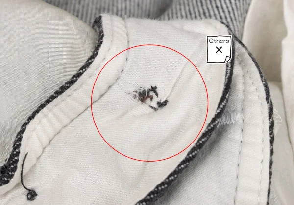 tricot COMME des GARCONS Belted Wool Cotton Twill Pants K-166119_008