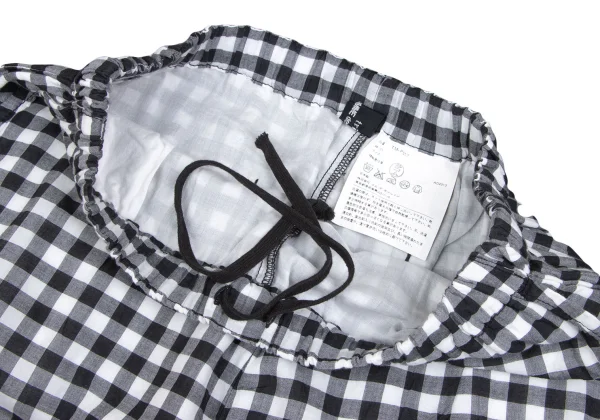 tricot COMME des GARCONS Cotton Gingham Check Pants K-166124_004